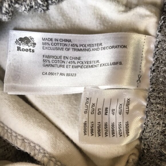 Roots Salt and Pepper Sweatpants W Size XXS - Picture 7 of 11